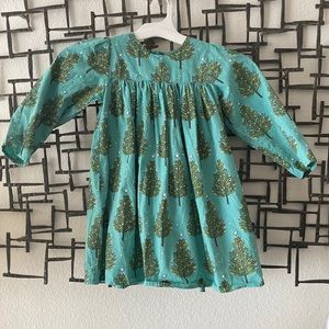 Christmas Dress Happy by Pink Chicken Girls size 5